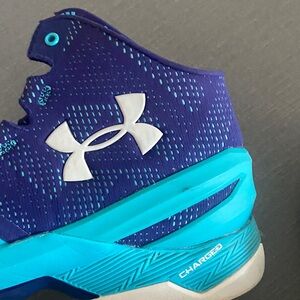 Under Armour Blue and Purple Sneakers